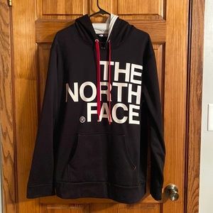 The North Face Sweatshirt (Black / Red / White)